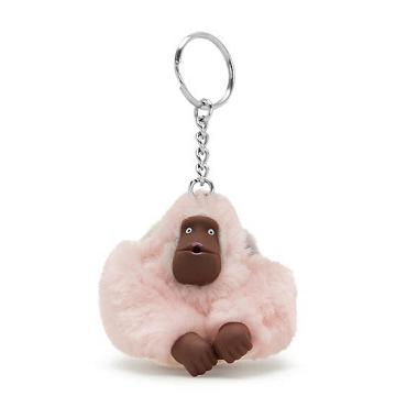 Kipling Mom And Baby Klassieke Monkey Keychain Accessoires Roze | NL 1272MQ